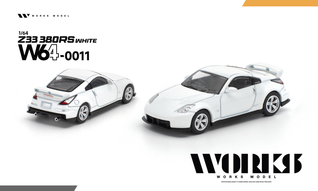 (Coming Soon) WORKS 1/64 Z33 380RS - WHITE