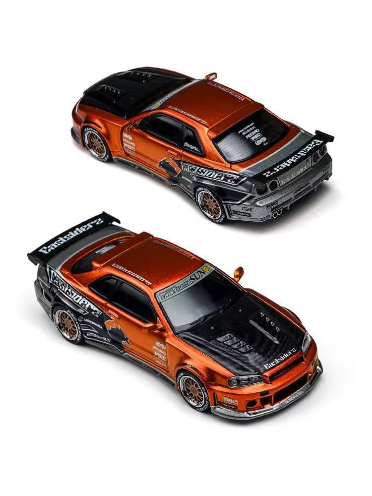 (Coming Soon) TIMEMICRO × PSC DESIGN 1/64 R34 "SMILODON" Eastsiderz Diecast