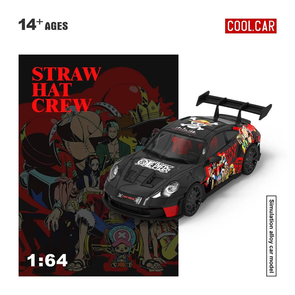 (Coming Soon) COOLCAR 1:64 Porsche 992 GT3 RS - One Piece