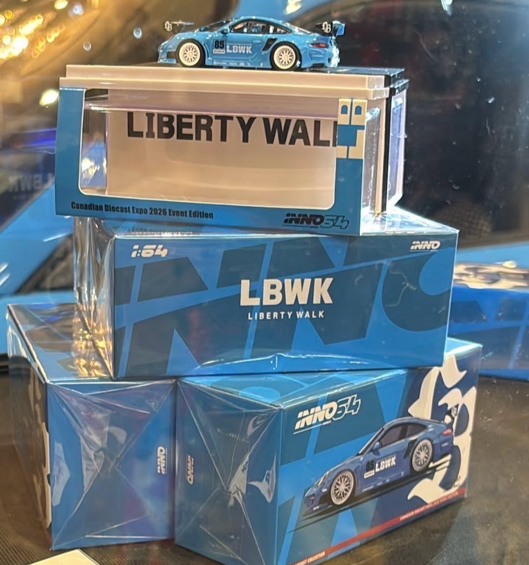 (Coming Soon) INNO64 1:64 LBWK 997 Light Blue | Chance of Chase | 2026 Canadian Diecast Expo