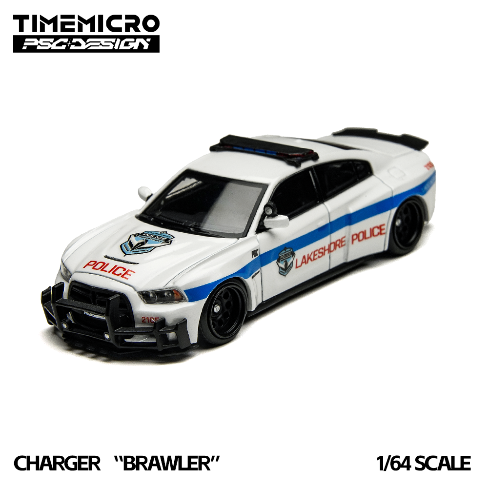 (Coming Soon) TimeMicro × PSC DESIGN 1:64 Dodge CHARGER"BRAWLER”