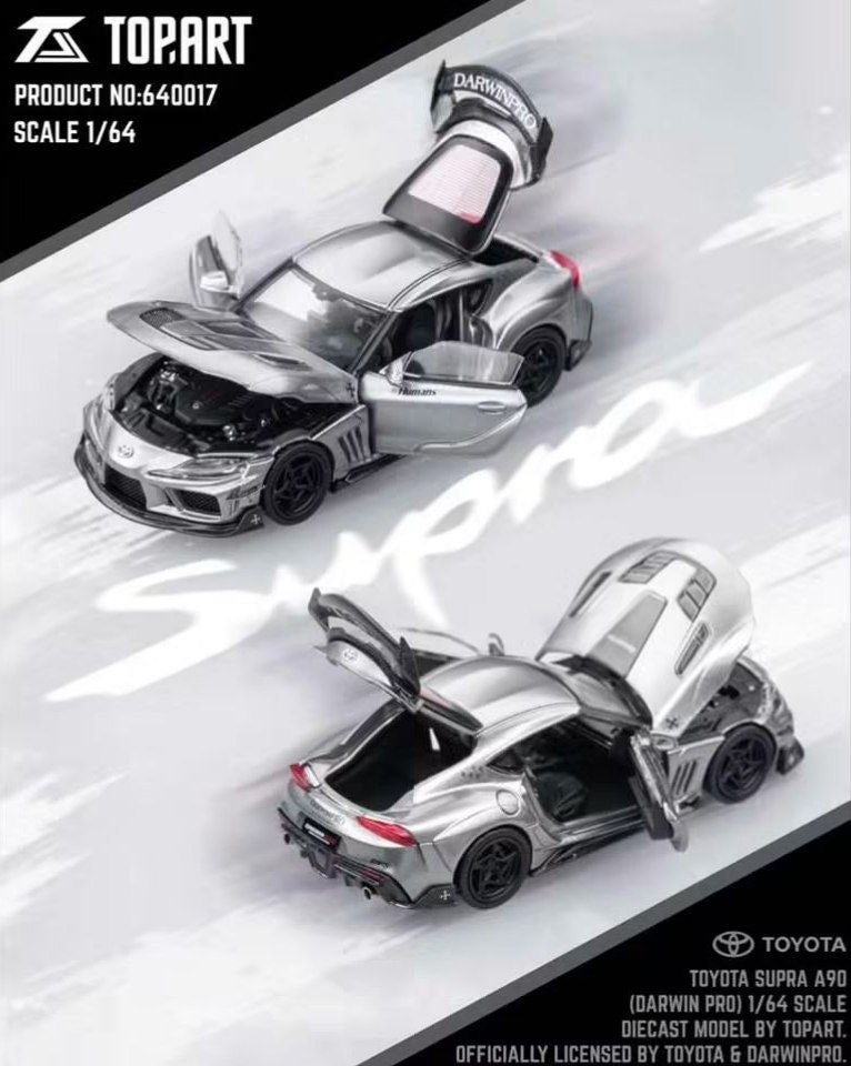(Coming Soon) TOPART 1:64 DarwinPro 66G WBK Supra A90 APA Expo Exclusive **LIMITED TO 1000pcs**