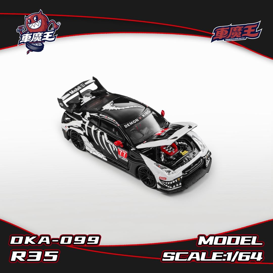 (Coming Soon) DEMON KNG AUTO 1/64 GTR35 RR Bone Dragon