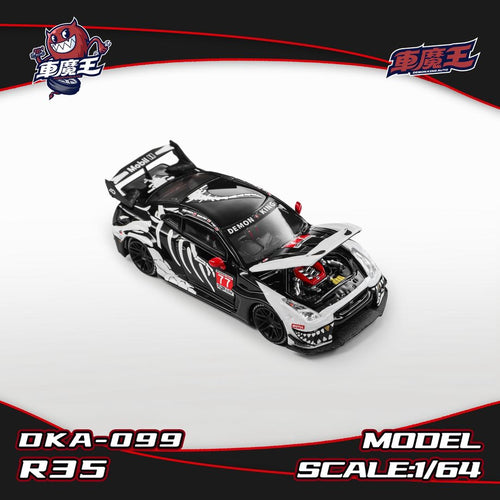 (Coming Soon) DEMON KNG AUTO 1/64 GTR35 RR Bone Dragon