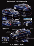 (Coming Soon) MORTALMODEL X Sekimura Workshop 1:64 Verossa JZX110-BEPVZ | APAxpo Foshan 2026 - Metallic Pearlescent Blue **CHASE RANDOMLY DISTRIBUTED**