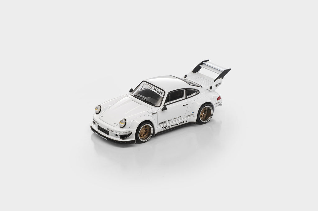 (Coming Soon) MODELMODEL 1/64 RWB 930 Kamiwaza White (Blister pack)
