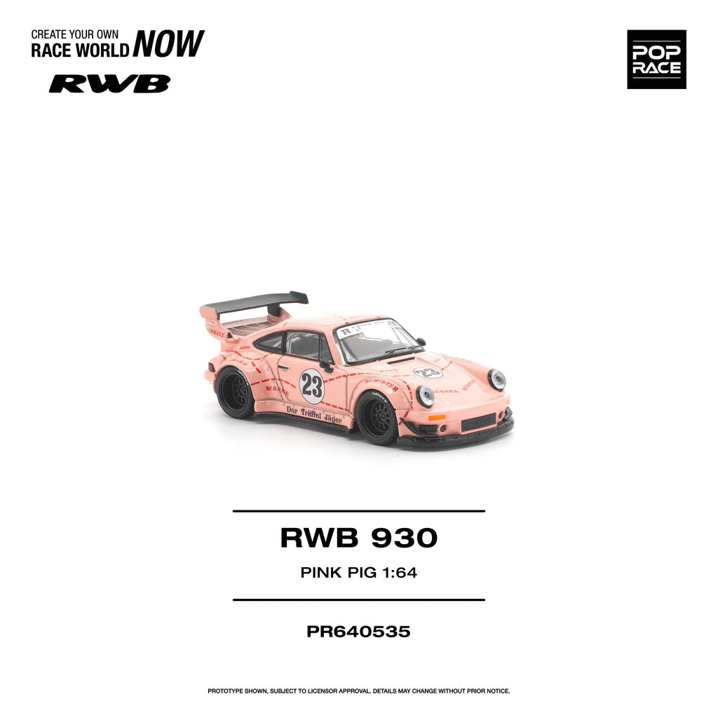 (Pre-order) POPRACE 1/64 RWB 930 "PINK PIG"