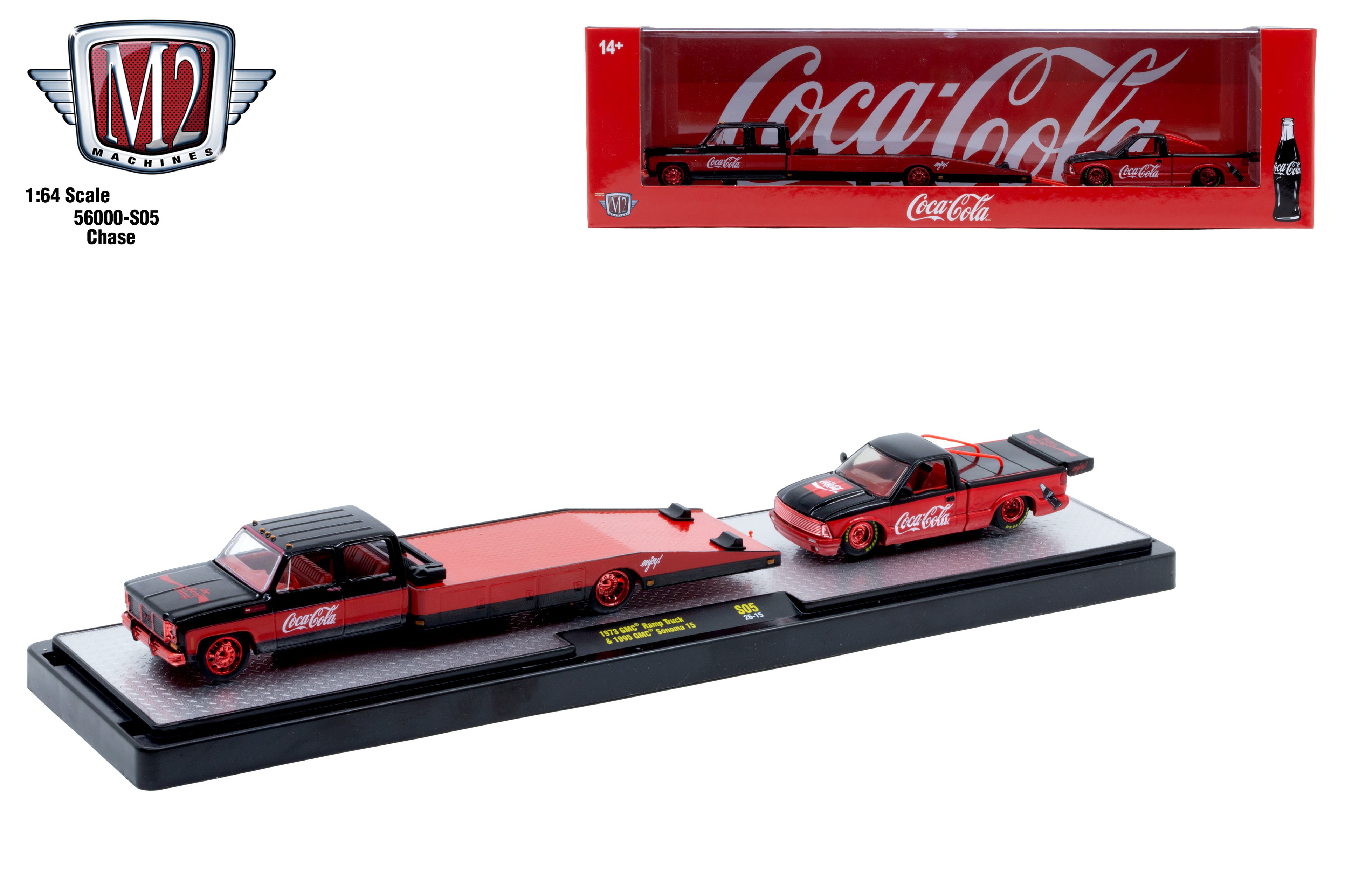(Pre-Order) M2 MACHINES Coke Haulers 56000 Series 3 piece set **DEADLINE June 21st, 2026**