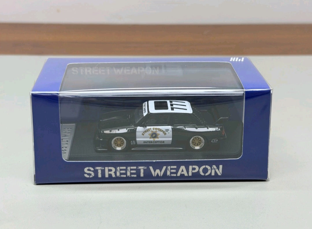 STREET WEAPON "Interceptor" 1:64 BMW E30 M3 LTO Modified Version
