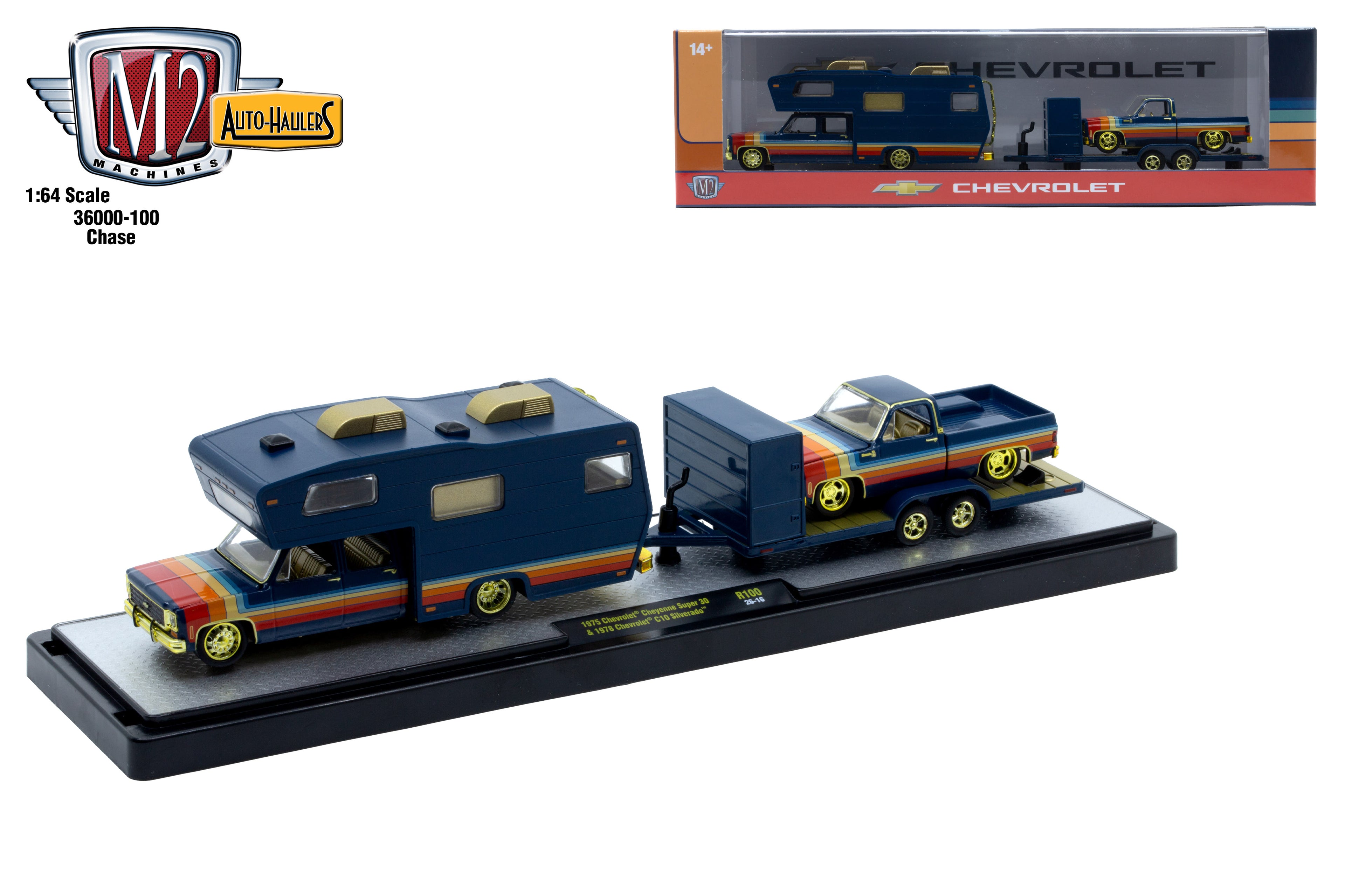 (Pre-Order) M2 MACHINES R100 Auto- Hauler Set 3Pcs Set **DEADLINE June 21st, 2026**
