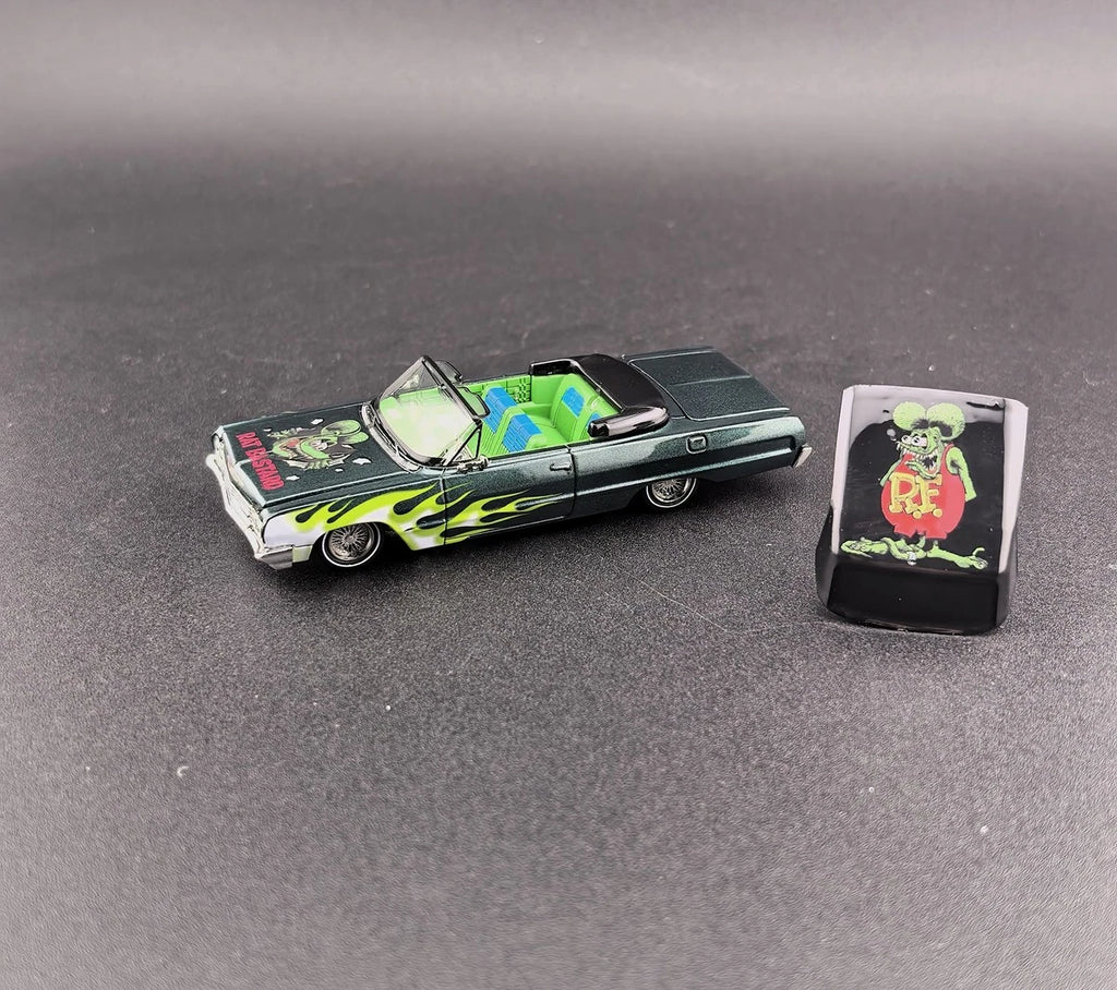 Fine Works 1:64 Chevrolet Impala West Coast Bouncing Rat Fink