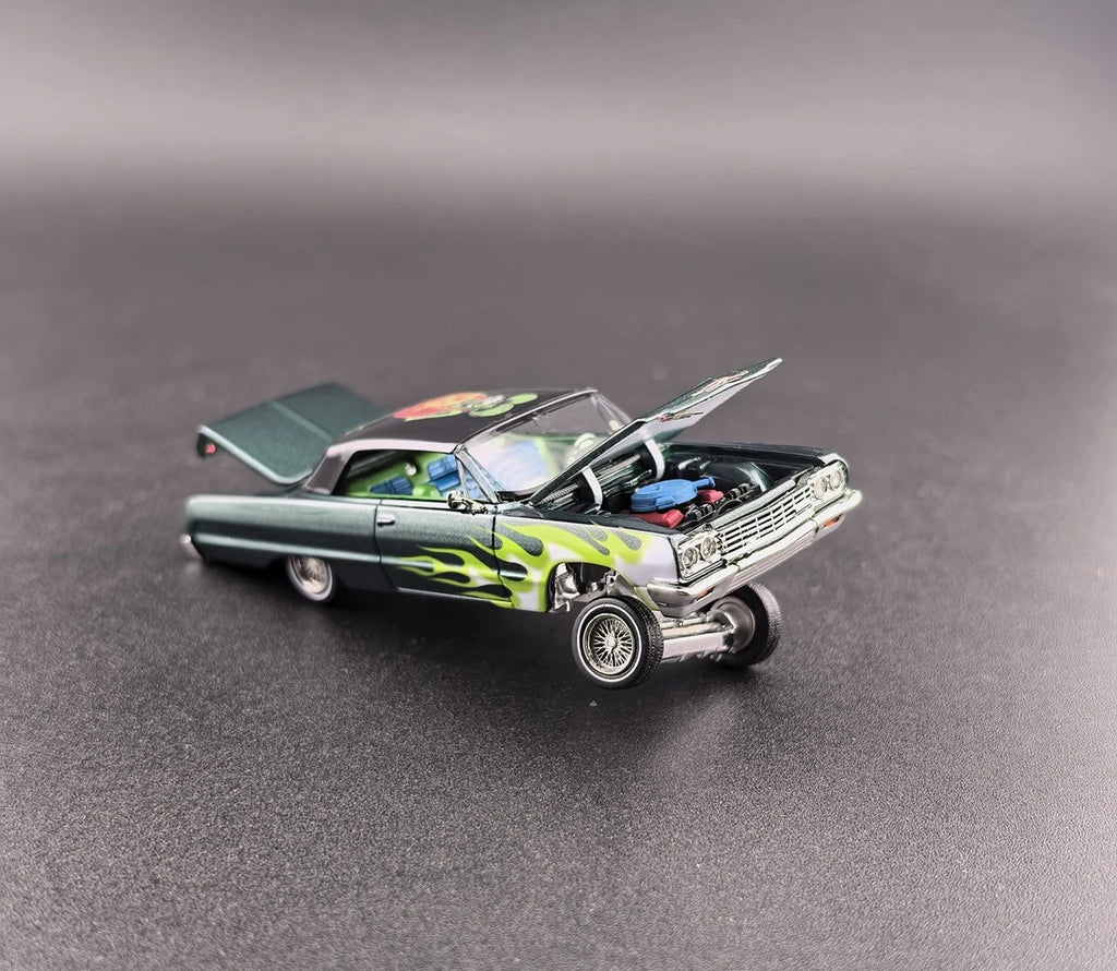 Fine Works 1:64 Chevrolet Impala West Coast Bouncing Rat Fink