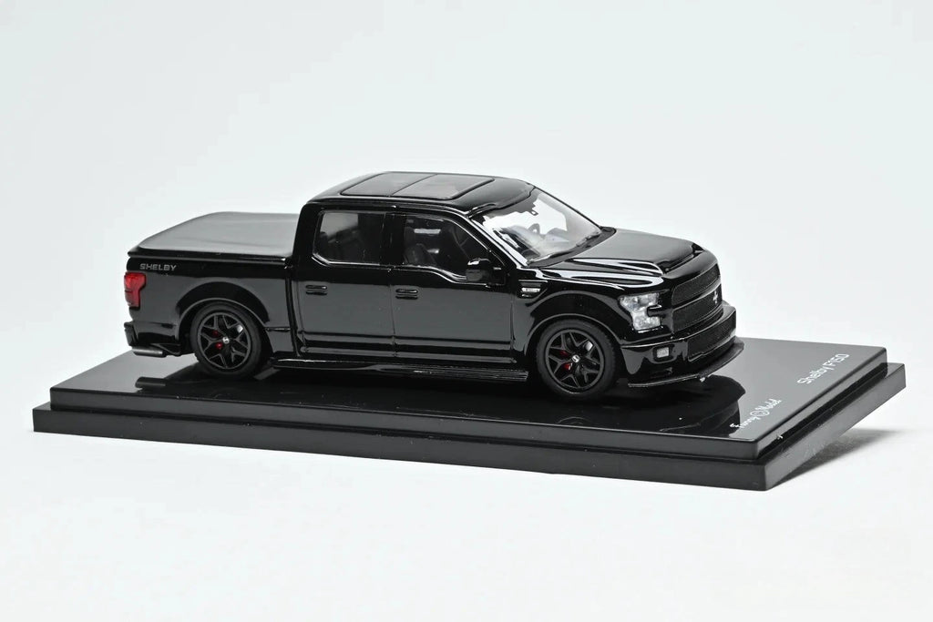 Funny Model 1/64 Ford F150 Super Snake Black Diecast Model Car