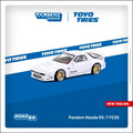 Tarmac Works x TOYOTIRES 1:64 Pandem RX-7 FC3S White